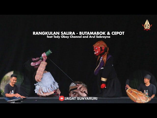 RANGKULAN SALIRA - Buta Mabok u0026 Cepot | Dalang Senda Riwanda feat TedyOboy Channel and Arul Sabrayna class=