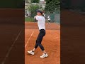 Lyuda samsonova  practice in milano lyudasamsonova wta samsonovateam tennis tennispractice