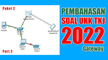 KONFIGURASI MIKROTIK SEBAGAI GATEWAY- Pembahasan UKK TKJ Paket 2 Tahun 2022 || Part 2