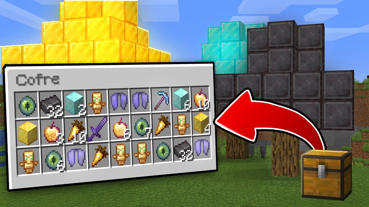 MINECRAFT pero los ARBOLES son OP