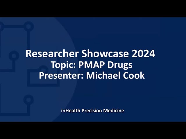 Inhealth Research Showcase 2024: PMAP Drugs