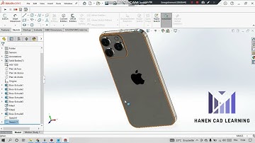 DESIGN IPHONE 14 IN SOLIDWORKS 3D