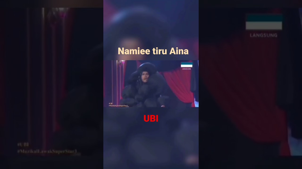 Namiee Tiru Aina Muzikal Lawak Superstar 3 Minggu 6 😂
