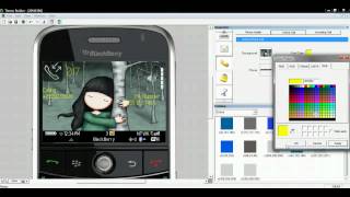 شرح صانع الثيمات Plazmic CDK v4_7 للبلاك بيري HD screenshot 5