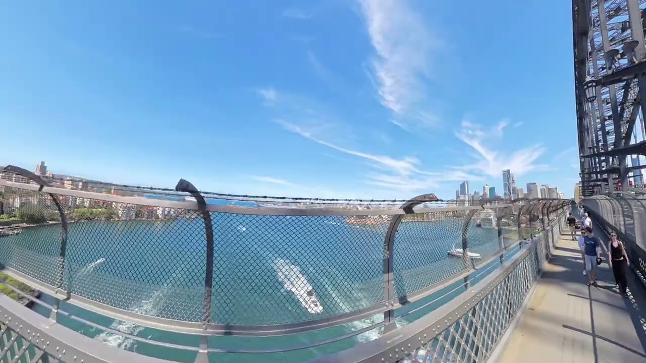🌉 Sydney Harbour Bridge: camminata spettacolare con Insta360 X4