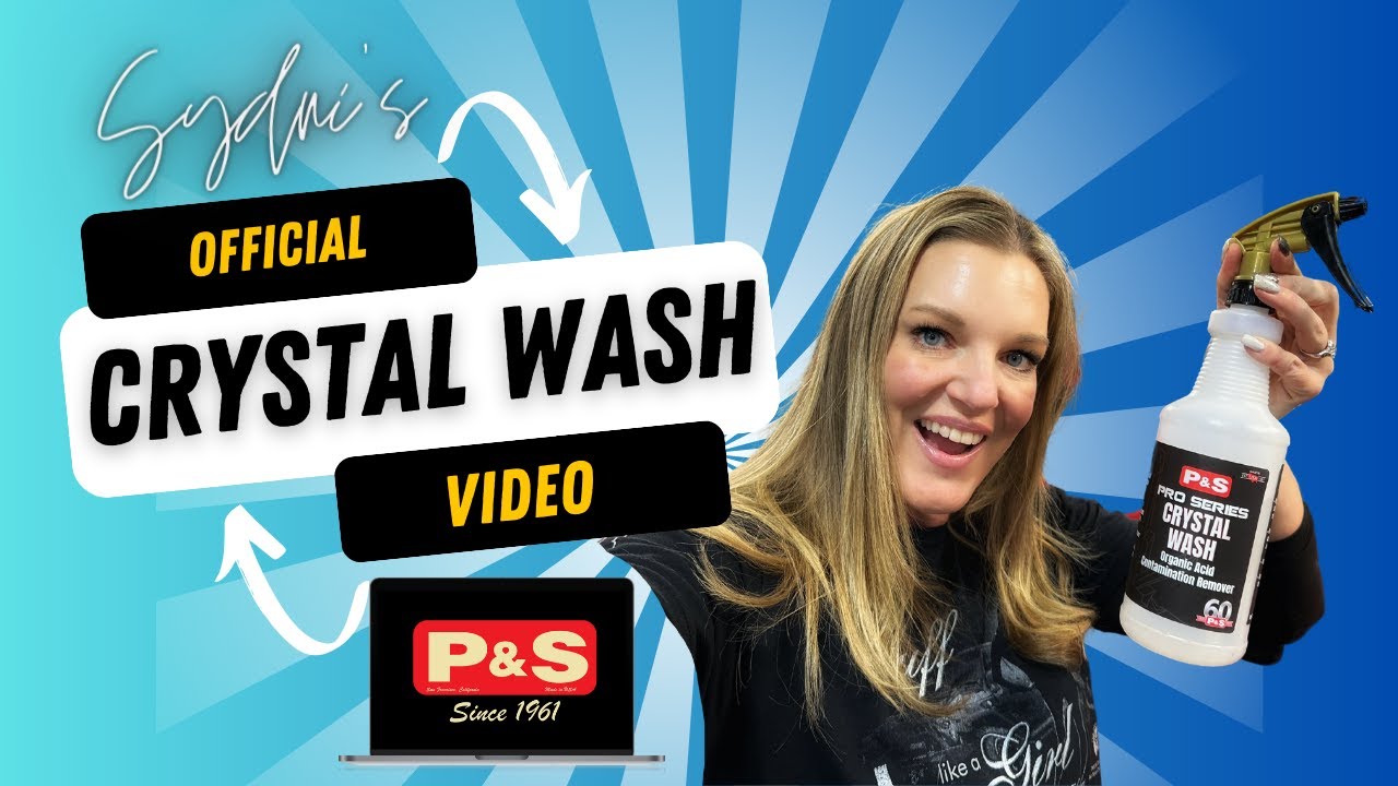 P&S Crystal Wash & Brake Buster - Sydni's Favorite Wheel Cleaning Method 