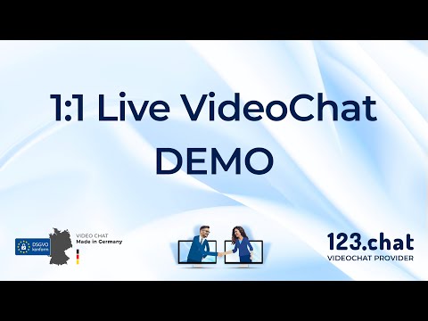 1:1 Live VideoChat DEMO