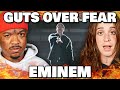 SUPER RELATABLE!! | Eminem feat. Sia - "GUTS OVER FEAR" | Reaction