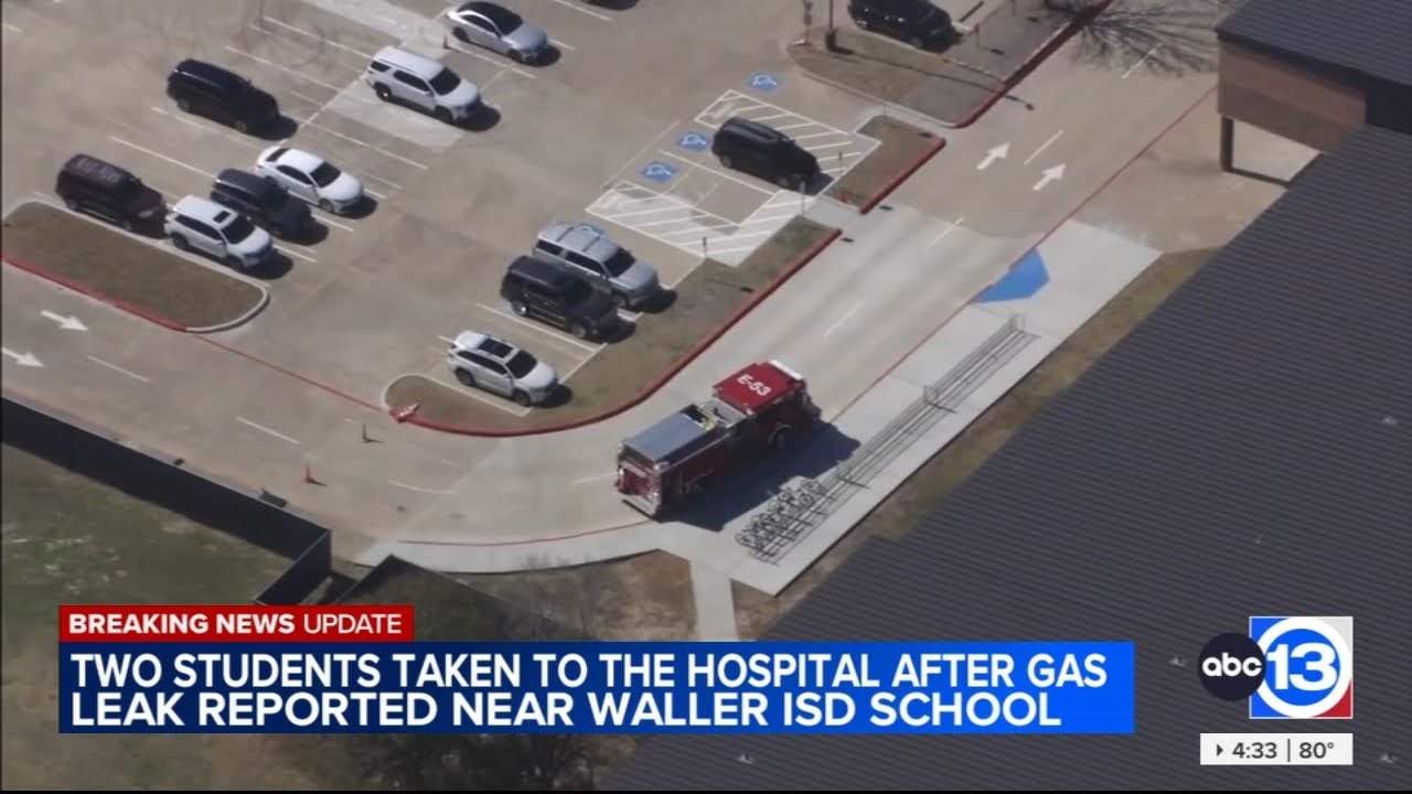 Gas leak detected near Robert Roads Elementary, leading to evacuations, 2 students hospitalized