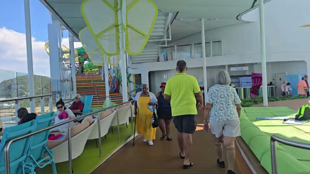 Icon of the seas morning deck 15 Luxury Travel by Valentina 5613359459 