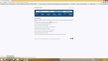 How to change Wi-Fi settings on BT Home Hub 3