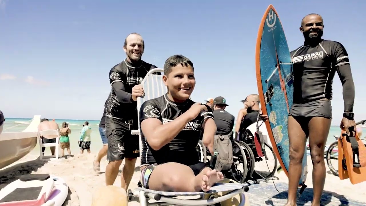 Hawaii Adaptive Surf Team