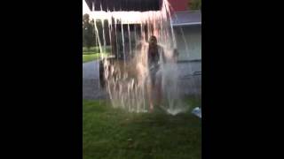 ALS Ice Water Bucket Challenge FAIL! Hilarious!
