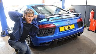 THE LOUDEST AUDI R8 EVER? MY NEW CRAZY EXHAUST!