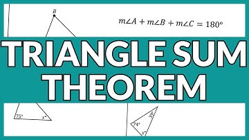 Triangle Sum Theorem Video Lesson for High School Geometry