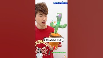 Thử thách troll khả năng nói của cây xương rồng biết nói siêu zuii #shorts #short #funny #giaitri
