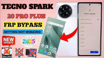 Tecno Spark 20 Pro Plus Frp Bypass Without Pc-TCL Spark 20 Pro Plus Remove Google Account 100%