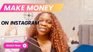How To Sell / Make Money on Instagram as a small Business with Small Followers.