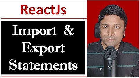 JavaScript ES6 Modules - import and export - Named Export and Default Export - Demo