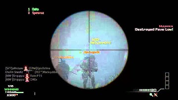 MW3 Quad Headshot Feed w/RSASS
