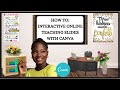 HOW TO MAKE INTERACTIVE LESSON SLIDES WITH CANVA.