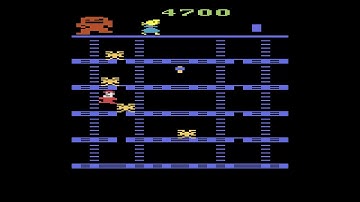 ATARI 2600 Save Again Donkey Kong Hack 2004 POPEYE ELEMENTS James Francis HOMEBREW