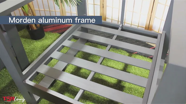 New Luxury Aluminum 4PCS Outdoor Sofa Set