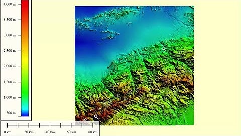 Creating contour with global mapper | Topo file generate |  URDU / HINDI Tutorial