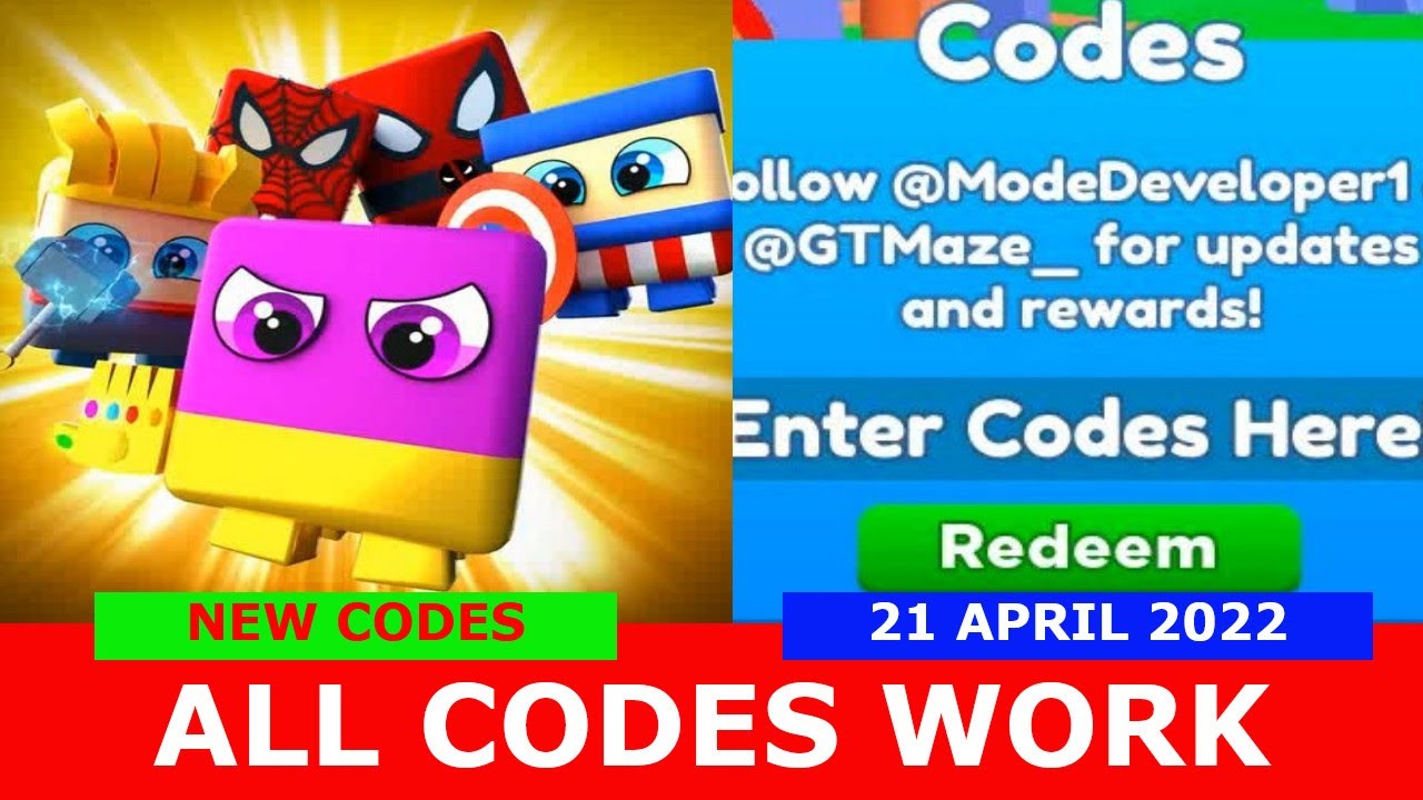  ALL CODES WORK Season 1 Hero Clicker Simulator ROBLOX 21 April 2022 YouTube