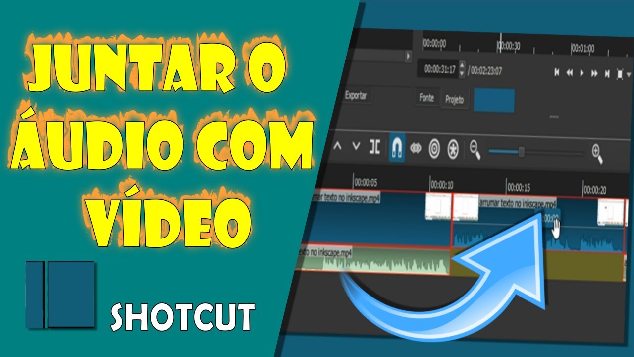 Como adicionar áudio a um vídeo online