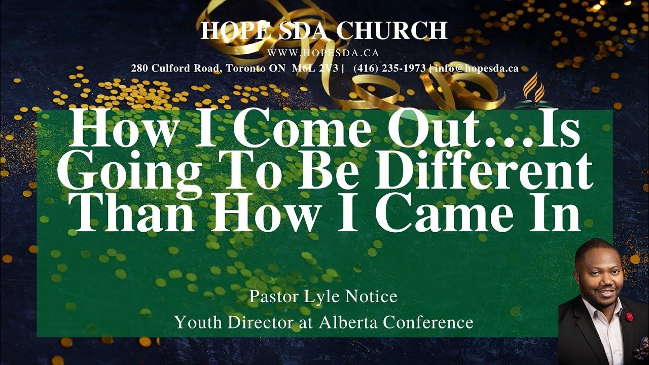 Hope SDA Church Live Stream YouTube