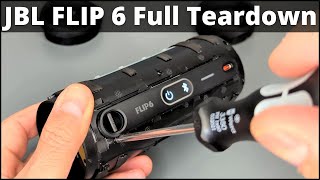 JBL Flip 6 Full Teardown and Sound Test