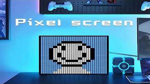 Smart LED Matrix Pixel Display RGB DIY Graffiti Bluetooth App Control Art Displa