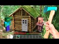 Minecraft RTX in Real Life / VILLAGER vs ZOMBIE BATTLE Realistic Minecraft vs Real Life 創世神第一人稱真人版