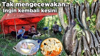 Camping Fishing Ditempat Baru Hasil Tak Mengecewakan Aktivitas Padat Siang Malam