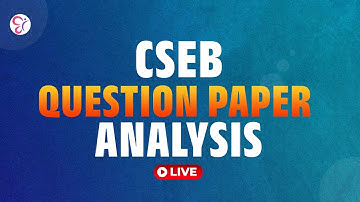 CSEB QUESTION PAPER ANALYSIS | COOPERATIVE BANK COACHING CLASS | CSEB EXAM | LIVE