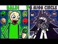FNF Character Test | Gameplay VS My Playground | ALL Baldi VS Miss Circle Test