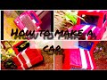 How to make a car.කාර් එකක් හදමු./#mistercardboard