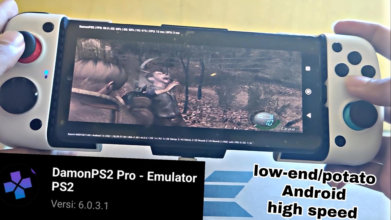 Testing Snapdragon 870 Resident Evil 4 Damon PS2 Pro Android