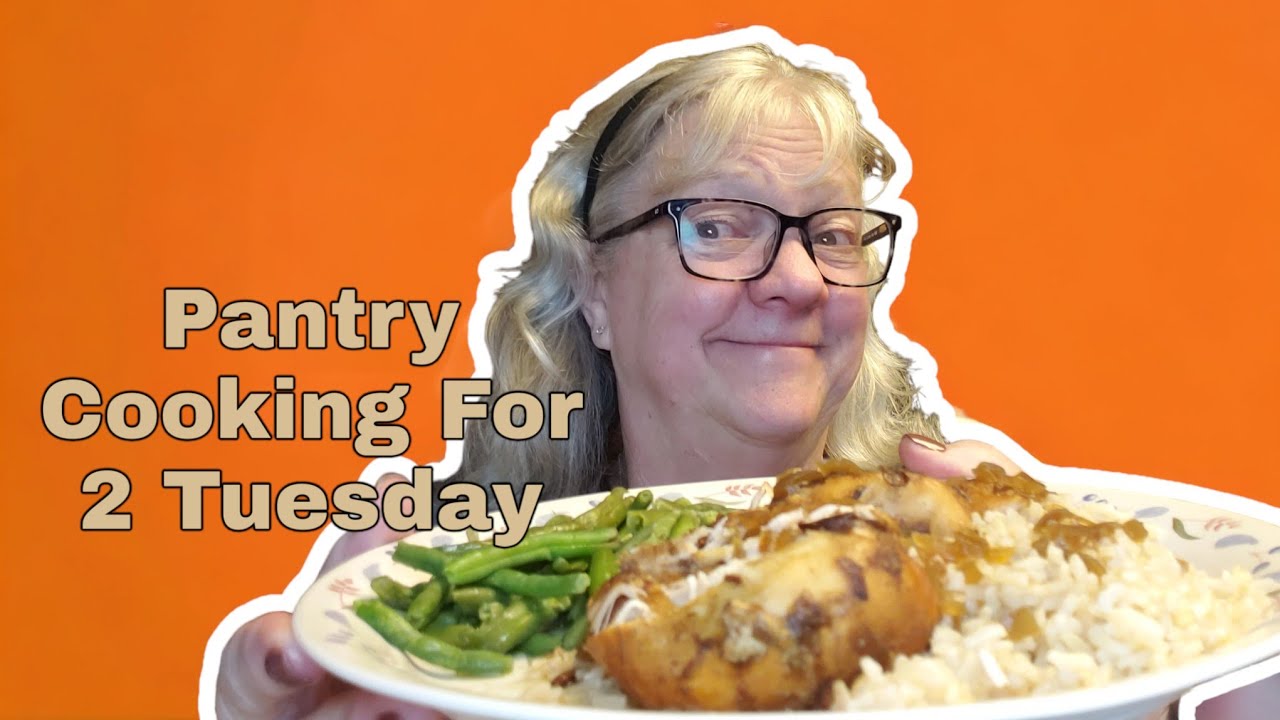 Pantry cooking for 2 Tuesday Balsamic Onion Slow Cooker Chicken YouTube