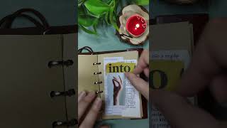 ASMR MINI  JUNK JOURNAL SCRAPBOOKING  | light music | whimsical