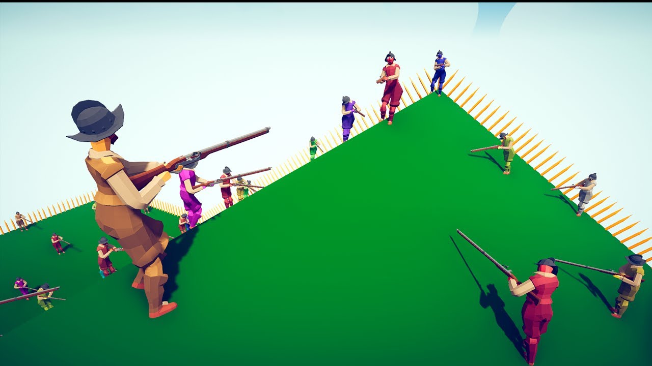 BATTLE ROYALE ON THE MOUNTAIN - Totally Accurate Battle Simulator TABS