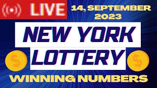 New York Evening Lottery Results - Sep 14, 2023 - Numbers - Win 4 - Take 5 - NY Lotto - Powerball