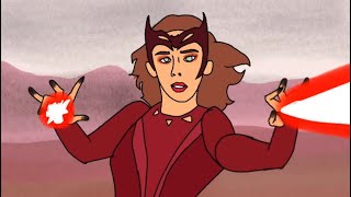 Scarlet Witch Attacks Kamar-Taj Animation