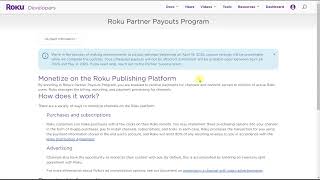 14 Roku Developer Account Setup