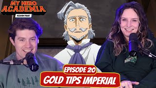 GENTLES DEVIOUS SCHEME! | My Hero Academia Season 4 Wife Reaction | Ep 4x20, “Gold Tips Imperial”