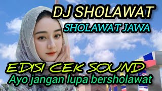 DJ SHOLAWAT JAWA-TERBARU-VIRAL-TIKTOK -YUTUBE-FULL BASS