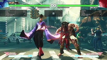 Street Fighter V- Fang Poison Drop Juggle Examples (On Necalli