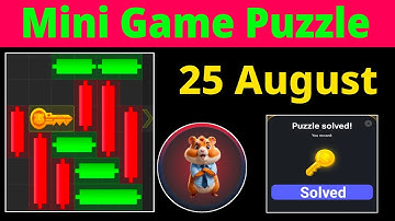 Key 38! | 26 August How to Solve Mini Game PUZZLE in Hamster Kombat (100% SOLVED!) 2024 Solved