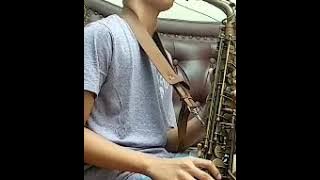 Bagi Tuhan Tak ada yang Mustahil saxophone cover | Kepin Leon 12 years old